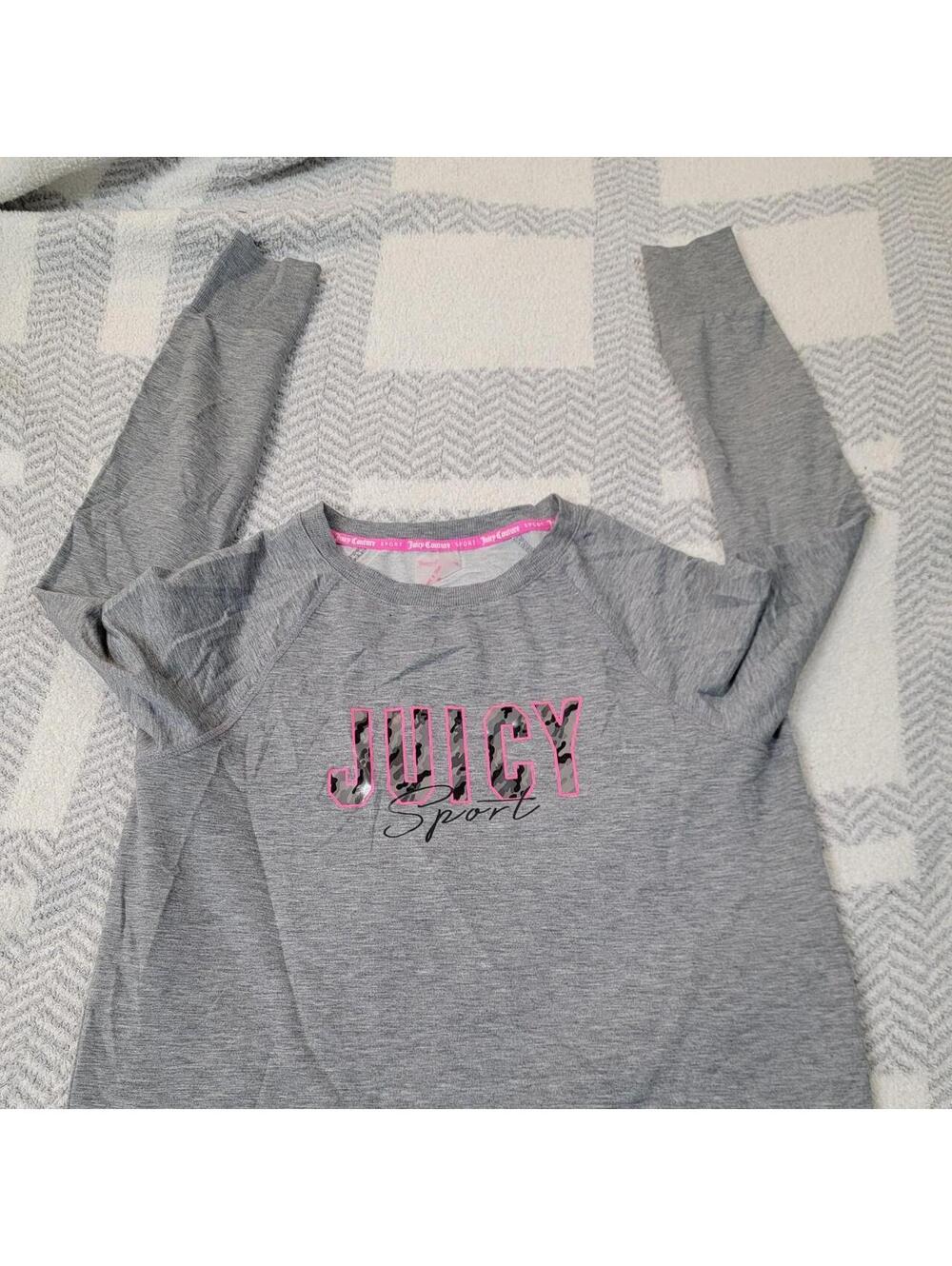 Juicy Couture Women's Grey and Multi Shirt [COPY]